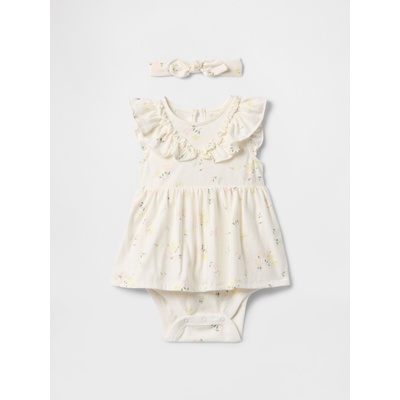 GAP Бебешка рокля и лента за глава GAP GAP | Byal | Момичешки | 50-62