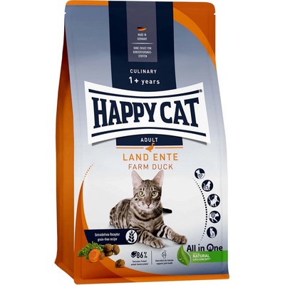 Happy Cat Culinary Adult venkovská kachna 4 kg