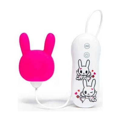 Tokidoki Vibrační vajíčko s návlekem ve tvaru králíčka, růžová