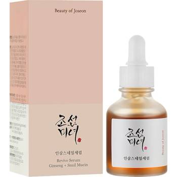 Beauty of Joseon Ginseng + Snail Mucin Revive Serum интензивен регенериращ серум унисекс 30 мл