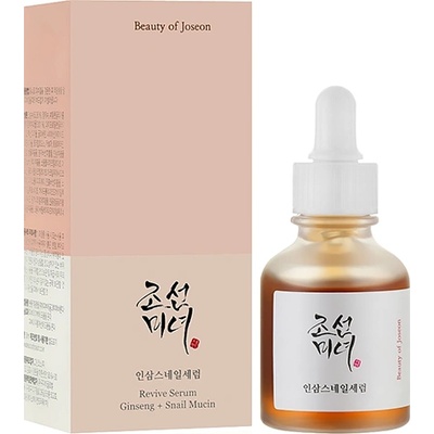 Beauty of Joseon Ginseng + Snail Mucin Revive Serum интензивен регенериращ серум унисекс 30 мл