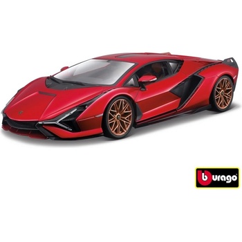 Bburago TOP Lamborghini Sián FKP 37 černá 1:18