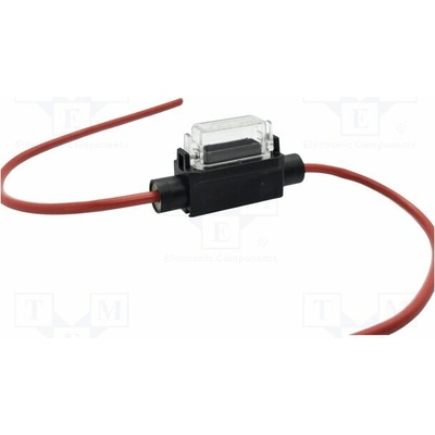 ELED H7335 Zásuvka; na kabel; Výv: vodiče x2; Rozm: 42x16,5mm; Dél: 130mm