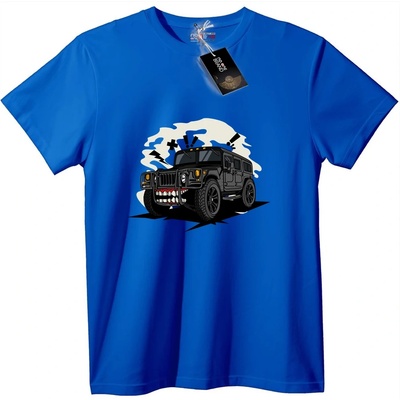 NOONEBRAND Тениска Jeep Чудовище - 4XL, Black