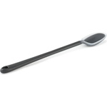 GSI Outdoors дълга пластмасова лъжица със силиконов ръб Essential Long Spoon, сива 251 mm (TO.70231)