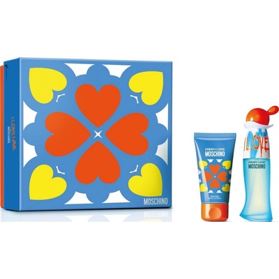 Moschino Cheap And Chic I Love Love EDT 30 ml + tělové mléko 50 ml dárková sada