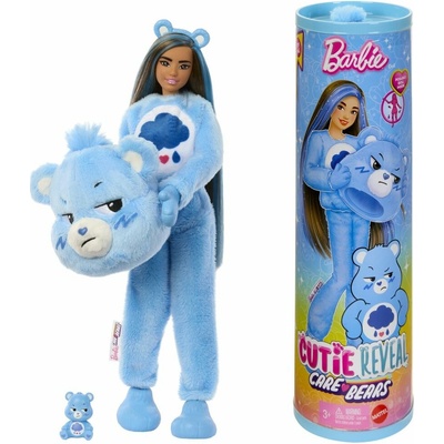Mattel Barbie Cutie Reveal s Meniacou farbou vlasov a starostliví medvedíci modrá