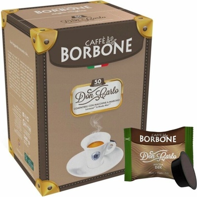 Caffé Borbone Deka bezkofeínová do Lavazza A Modo Mio 50 ks