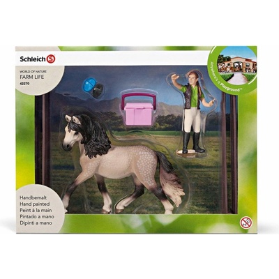 Schleich 42270 Set starostlivosť o kona Andalúzského