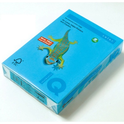 Farebný papier IQ color azúrovo modrý AB48 A4 80g
