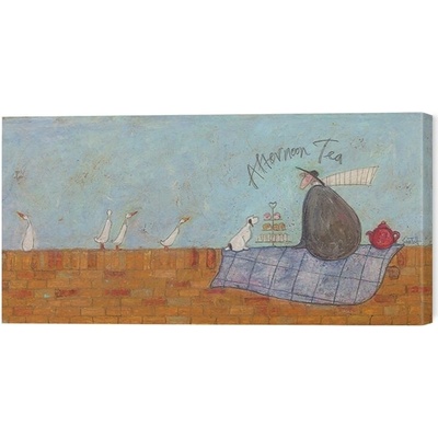 Obraz na plátně Sam Toft - Afternoon Tea, 2 - 100×50 cm