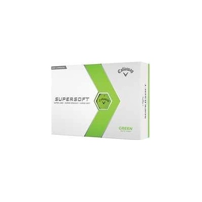 Callaway Supersoft 23 2-plášťové zelené 12 ks