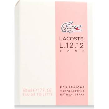 Lacoste L. 12.12 Rose Eau Fraiche Eau de Toilette за жени 50 ml опция Нова опаковка