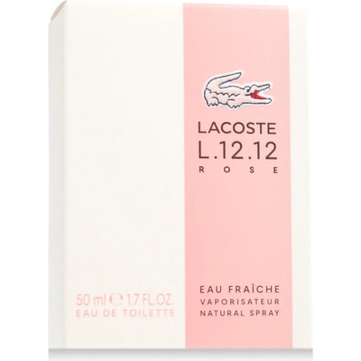 Lacoste L. 12.12 Rose Eau Fraiche Eau de Toilette за жени 50 ml опция Нова опаковка
