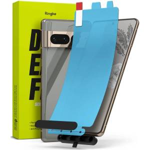 Ringke Гъвкав Протектор за Google Pixel 7 Pro, Ringke Dual Easy Full Glass, Прозрачен (8809881268187)