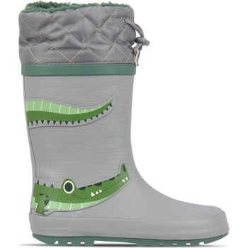 Gelert Cuff Welly Boot Kids - Crocodile