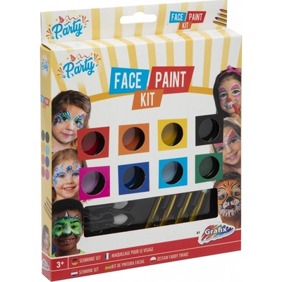 Grafix Moxy sada pro malování na obličej 16 ks