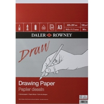 Image 1 of Daler-Rowney Drawing Paper Скицник 50 A3 160 g (403020350)