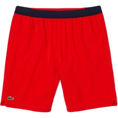 Lacoste Мъжки шорти Lacoste Tennis x Novak Djokovic Taffeta Shorts - red