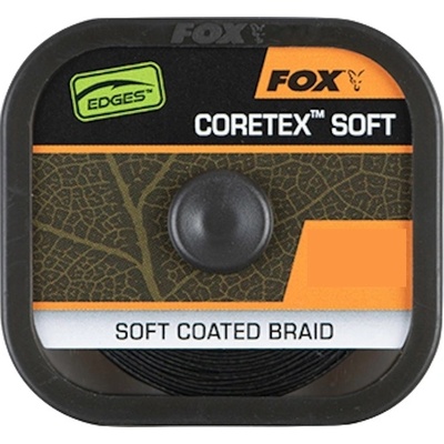 Fox návazcová šňůra naturals coretex soft x 20m 35lb 15,8kg