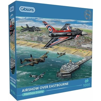 GIBSONS Letecká show nad Eastbourne 1000 dílků