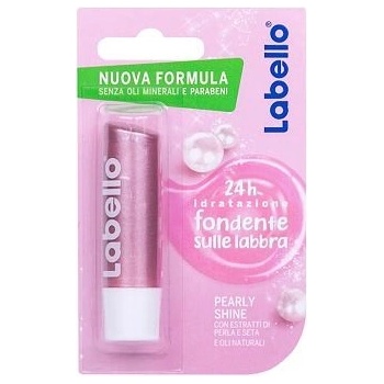 Labello Pearly Shine Caring Lip Balm Balzám na rty 4,8 g