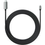 Satechi Кабел Satechi ST-YH8KCM, от USB-C(м) към HDMI(м), 2m, черен, 8K@60Hz (ST-YH8KCM)
