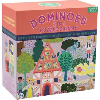 Image 1 of Floss and Rock Детска игра Floss & Rock - Домино-пъзел, Приказки (45P6488)