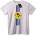 NOONEBRAND Тениска Бразилски футбол - 5XL, White