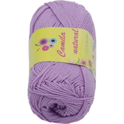 Bellatex Příze CAMILA natural 50g / 125 m Fialová