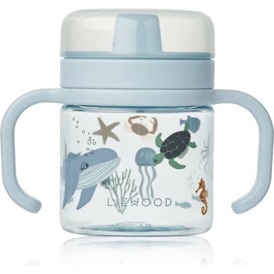 Liewood tritanový hrneček Kylo Sea creature / Sandy 280ml