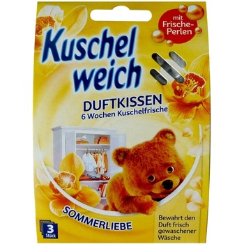 Kuschelweich Duftkissen Vonné polštářky do šatníku žluté 3 ks