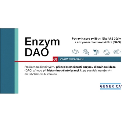 GENERICA Enzym DAO 60 kapslí
