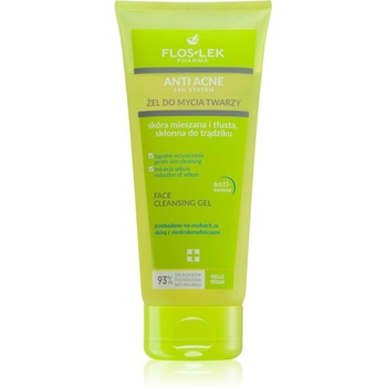 FLOSLEK Anti Acne почистващ гел за мазна кожа склонна към акне 200ml