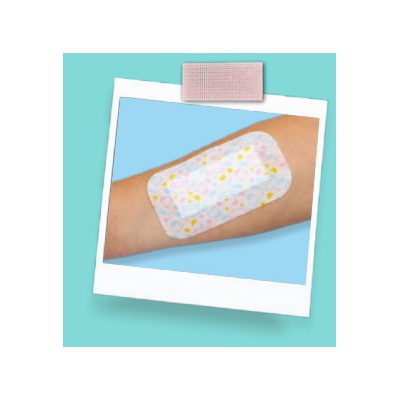 Zarys ElastoKIDS dětské krytí 8 x 15 cm s PAD, sterilní, netkaný textil