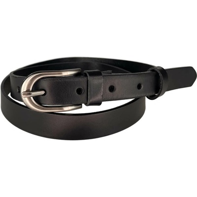 Penny Belts dámský kožený opasek 20-186-63 černý