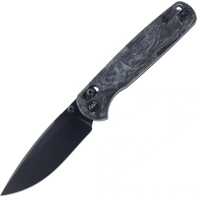 WIXCO DRAX II 14C28N BSW with Grey Shredded CF handle Crossbar lock WX10-BNV