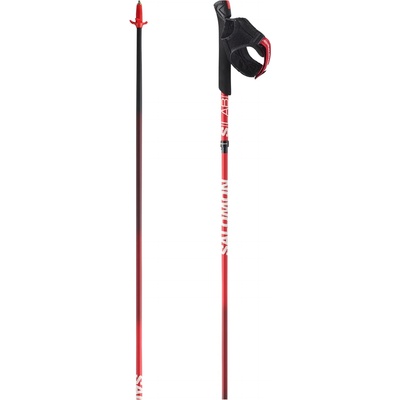 Salomon Щеки за бягане Salomon S/Lab Ultra Carbon Running poles - Fiery Red / Black - размер 130 cm (526-1038-0117)