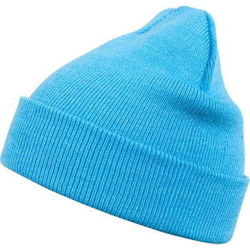 Masterdis Бийни шапка в цвят тюркоаз MSTRDS Beanie Basic Flap turquoise UB-10248-00217 - Тюркоаз, размер one size