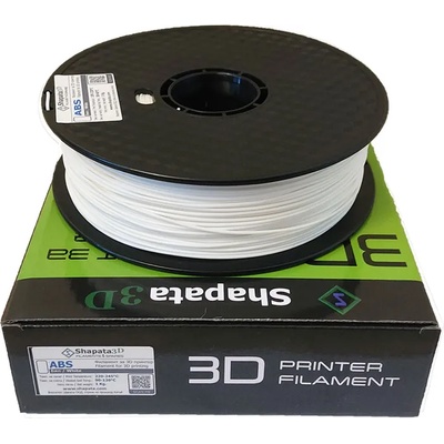 Abs филамент 1.75мм 1кг Бял pro (al00601)