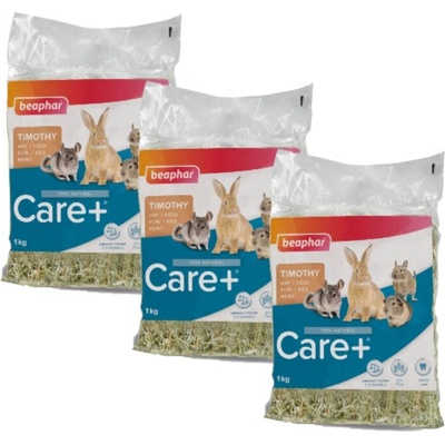 Beaphar CARE+ TIMOTHY seno s timotkou 3 x 1 kg