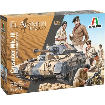Italeri Crusader Mk.III with Tank crew 1:35