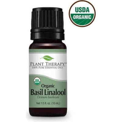 Plant Therapy Етерично масло от органичен Босилек 10 мл