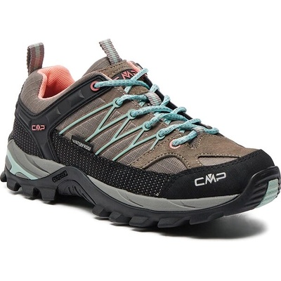 CMP Туристически CMP Rigel Low Wmn Trekking Shoes Wp 3Q54456 Deserto/Jade 01PR (Rigel Low Wmn Trekking Shoes Wp 3Q54456)