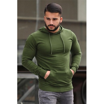 Madmext Мъжки суитчър 4117 - Каки 286586 (286586_Хаки)