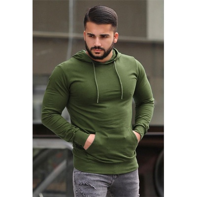 Madmext Мъжки суитчър 4117 - Каки 286586 (286586_Хаки)