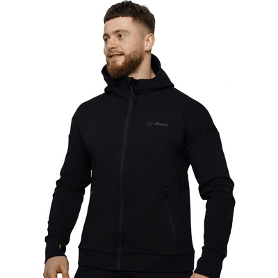 GymBeam mikina se zipem Agile Onyx