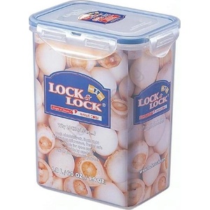 UTC Кутия за храна lock 1, 8 л синя/прозрачна (ut0076)