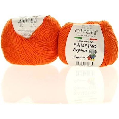 Etrofil Bambino Baby Cotton oranžová 70208