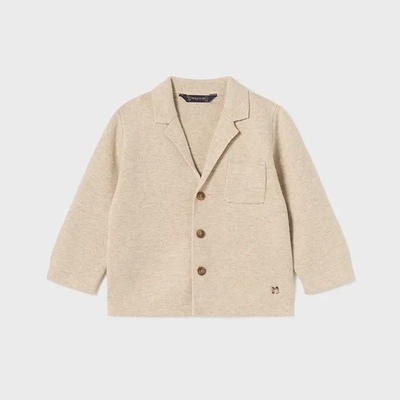 Mayoral Сако за бебе момче в бежов цвят Майорал
